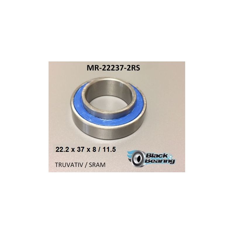 BLACK BEARING roulement 22237-2RS