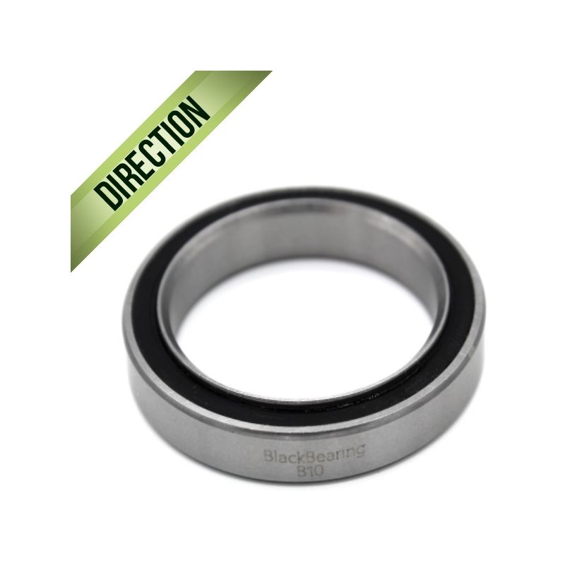 Black bearing - B10 - Roulement de jeu de direction 30.15 x 41 x 6.5 / 7.1 mm 45/90° Black bearing - B10 - Roulement de jeu de direction 30.15 x 41 x 6.5 / 7.1 mm 45/90°