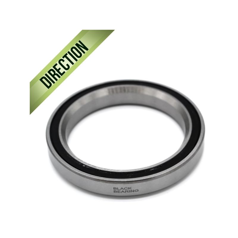 Black bearing - C10 - Roulement de jeu de direction 37 x 49 x 6.5 mm 36/45° Black bearing - C10 - Roulement de jeu de direction 37 x 49 x 6.5 mm 36/45°