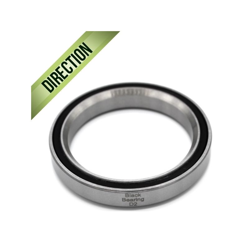 Black bearing - D2 - Roulement de jeu de direction 40 x 52 x 7 mm 45/45° Black bearing - D2 - Roulement de jeu de direction 40 x 52 x 7 mm 45/45°
