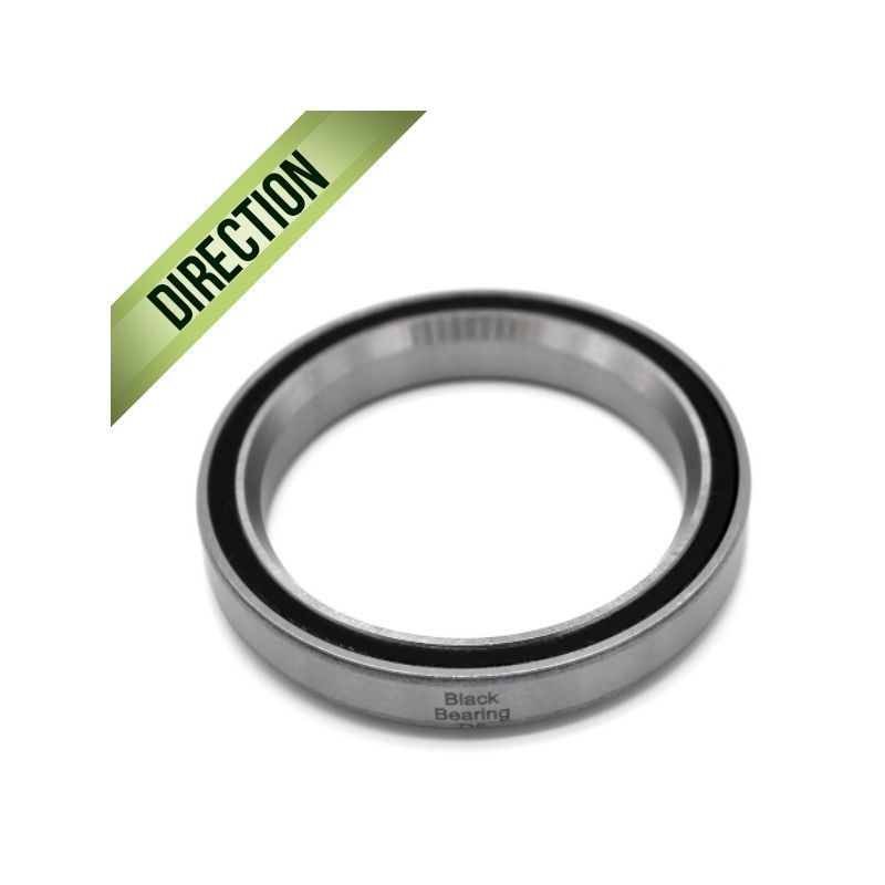 Black bearing - D5 - Roulement de jeu de direction 40 x 52 X 6.5 mm 36/45° Black bearing - D5 - Roulement de jeu de direction 40 x 52 X 6.5 mm 36/45°