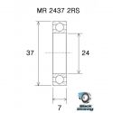 BLACK BEARING roulement pédalier B3 - PF2437