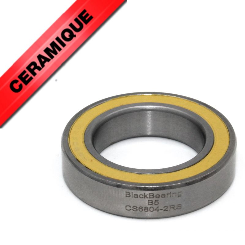 BLACK BEARING Céramique - Roulement 6804-2RS