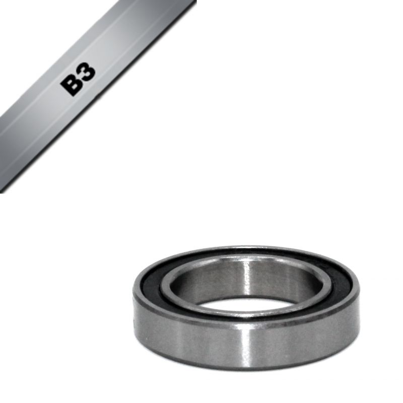 BLACK BEARING B3 roulement 61803-2RS / 6803-2RS