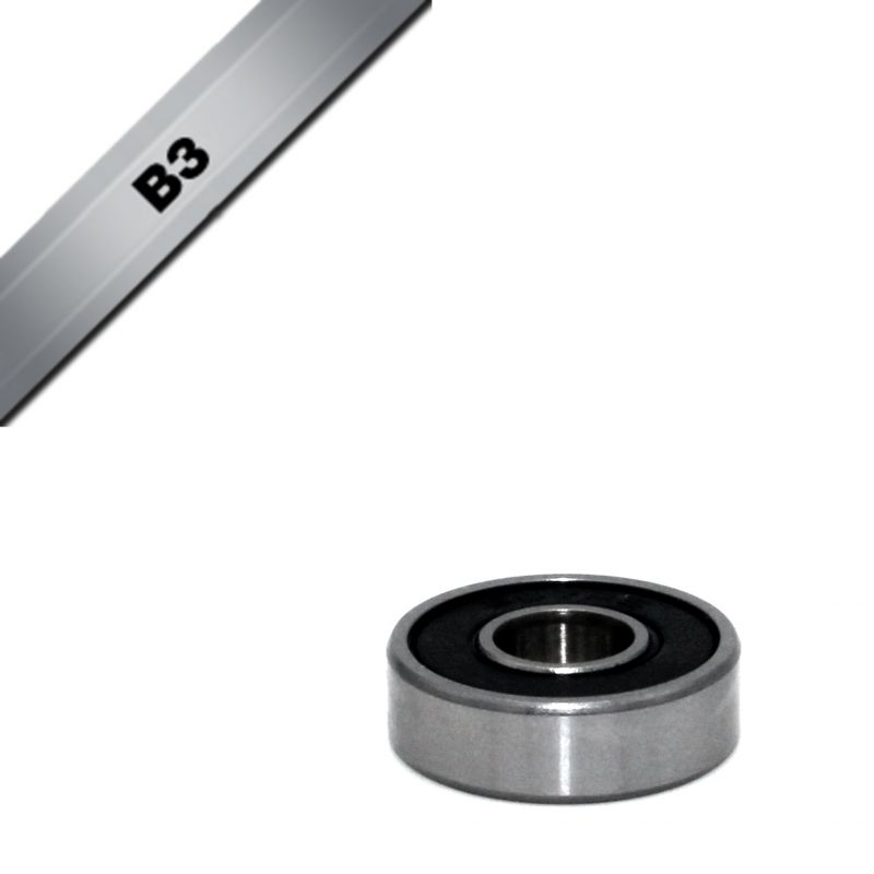 BLACK BEARING B3 roulement 607-2RS