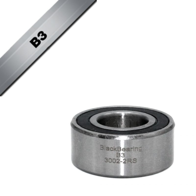 BLACK BEARING B3 roulement 3002 2RS BLACK BEARING B3 roulement 3002 2RS