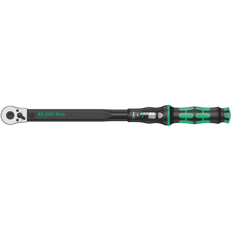 Wera - Clef Dynamométrique à Cliquet Inverseur Click-Torque C3 - 40/200Nm Wera - Clef Dynamométrique à Cliquet Inverseur Click-Torque C3 - 40/200Nm