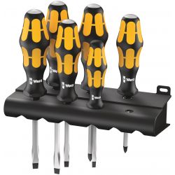 Wera - Set de Tournevis Kraftform Burin à Vis 932/918/6