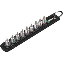 Wera - Set d'Embouts Belt A 3 Torx HF Zyklop avec Fonction de Maintien