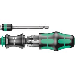 Wera - Tournevis Compact Kraftform 25 avec Sacoche