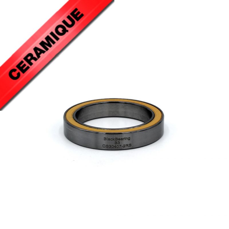 BLACK BEARING Céramique - Roulement MR 30407-2RS