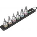 Wera - set embouts torx - 1/2 avec fonction retenue vis - 6 pces