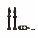 MOMUM - PACK 20 valves aluminium base carrÃ© -TAV - 60mm SquareBase BLACK