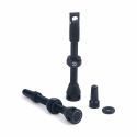 MOMUM - SET 2 valves aluminium base ronde pour mousse Anti-Pincement- MOUSSE -50mm -BLACK