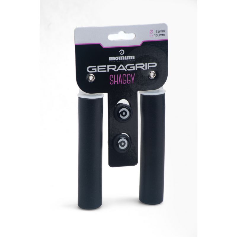 MOMUM - Grips silicone GERAGRIP SHAGGY - 32MM - BLACK MOMUM - Grips silicone GERAGRIP SHAGGY - 32MM - BLACK