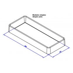 Mob - Module douilles et cliquets 1/4" 38 pièces