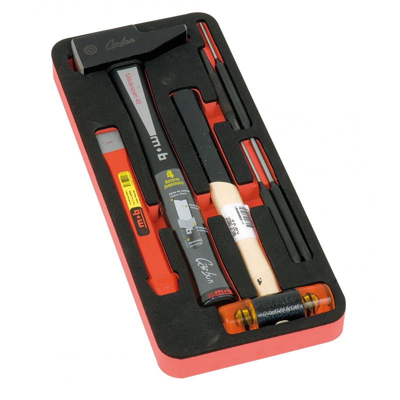 Mob - Module mousse frappe 7 outils Carbon Mob - Module mousse frappe 7 outils Carbon