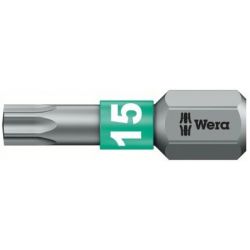 Wera-Embout BiTorsion extra rigide p.vis TORX-867/1 BTZ TORX 15 x 25 