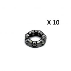 BLACKBEARING - cage à billes 1/4-7 (14 x 24.6 x 6.8) pack de 10