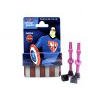 CAPTAIN PROTECT - valves alu. 44 mm - rose