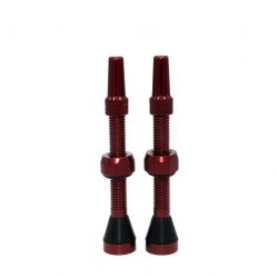 CAPTAIN PROTECT - valves alu. 44 mm - rouge