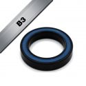 Roulement B3 - BLACKBEARING - 61805-2rs / 6805-2rs w6