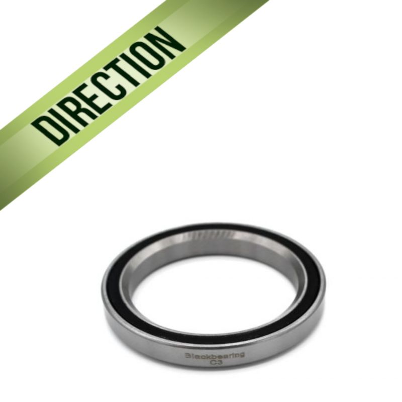Roulement direction - BLACKBEARING - C3 - 37 x 49 x 7 mm 45/45°