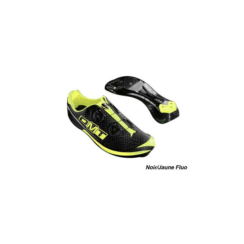 Chaussure velo route top jaune fluo
